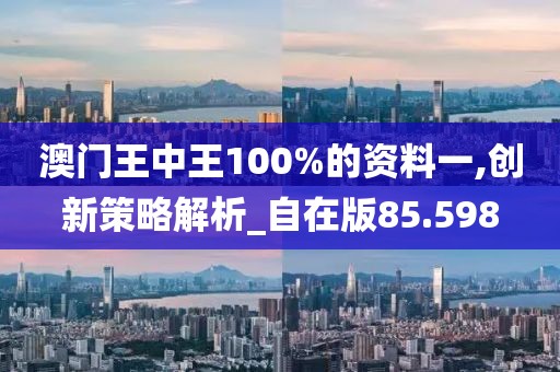 澳门王中王100%的资料一,创新策略解析_自在版85.598