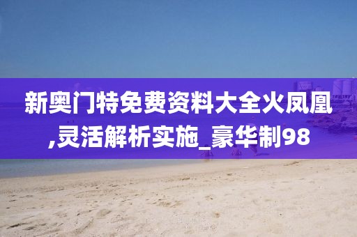 新奥门特免费资料大全火凤凰,灵活解析实施_豪华制98
