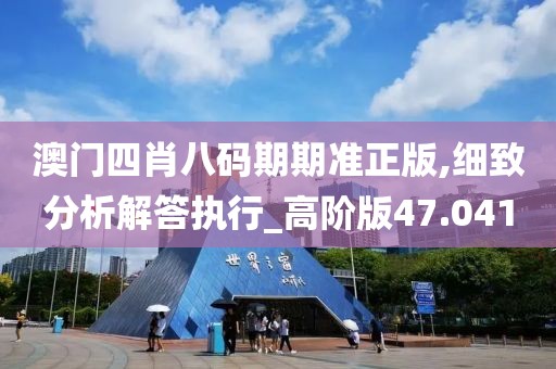 澳门四肖八码期期准正版,细致分析解答执行_高阶版47.041