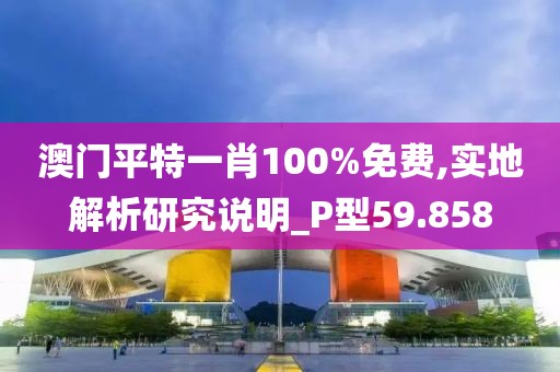 澳门平特一肖100%免费,实地解析研究说明_P型59.858