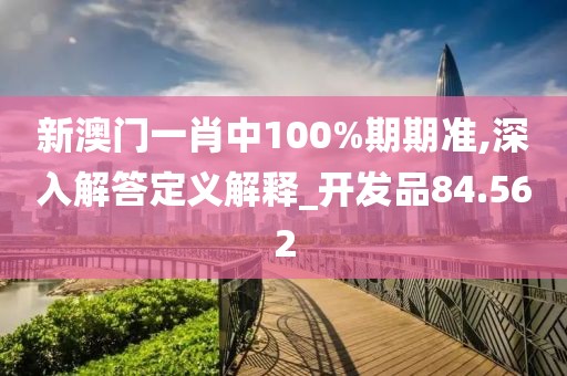 新澳门一肖中100%期期准,深入解答定义解释_开发品84.562