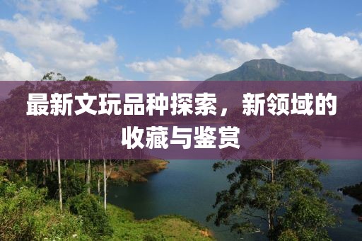 最新文玩品种探索，新领域的收藏与鉴赏