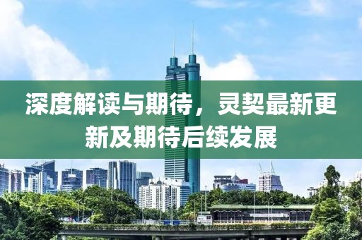 深度解读与期待，灵契最新更新及期待后续发展