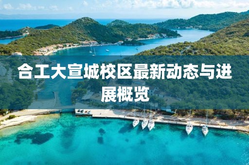合工大宣城校区最新动态与进展概览
