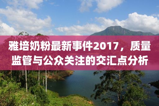 雅培奶粉最新事件2017，质量监管与公众关注的交汇点分析