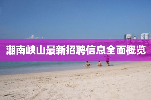潮南峡山最新招聘信息全面概览