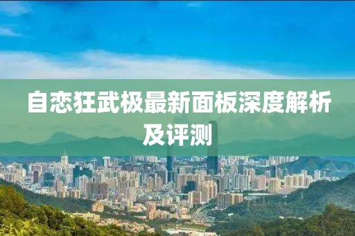 自恋狂武极最新面板深度解析及评测