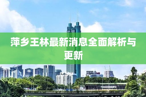 萍乡王林最新消息全面解析与更新