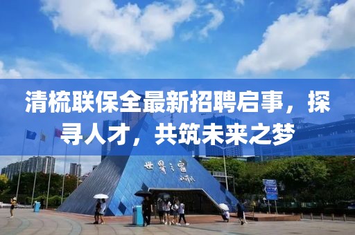 清梳联保全最新招聘启事，探寻人才，共筑未来之梦
