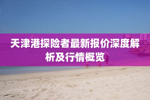 天津港探险者最新报价深度解析及行情概览