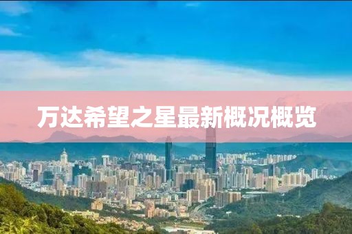 万达希望之星最新概况概览