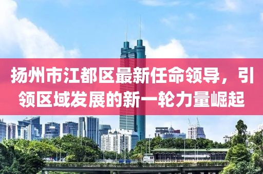 扬州市江都区最新任命领导，引领区域发展的新一轮力量崛起