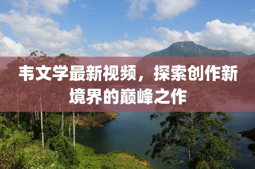 韦文学最新视频，探索创作新境界的巅峰之作