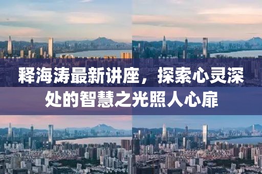 释海涛最新讲座，探索心灵深处的智慧之光照人心扉