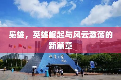 枭雄，英雄崛起与风云激荡的新篇章