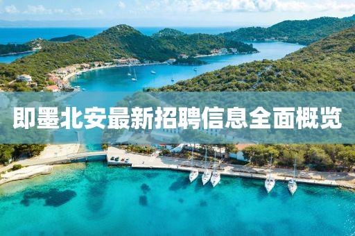 即墨北安最新招聘信息全面概览