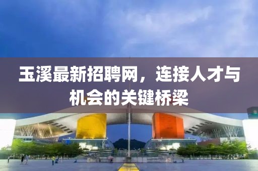 玉溪最新招聘网，连接人才与机会的关键桥梁