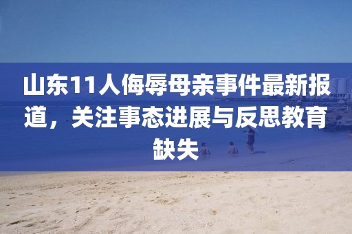 山东11人侮辱母亲事件最新报道，关注事态进展与反思教育缺失