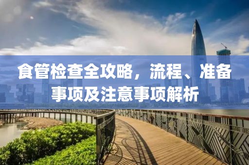 食管检查全攻略，流程、准备事项及注意事项解析