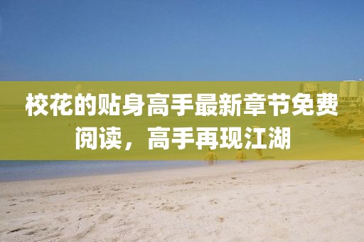 校花的贴身高手最新章节免费阅读，高手再现江湖