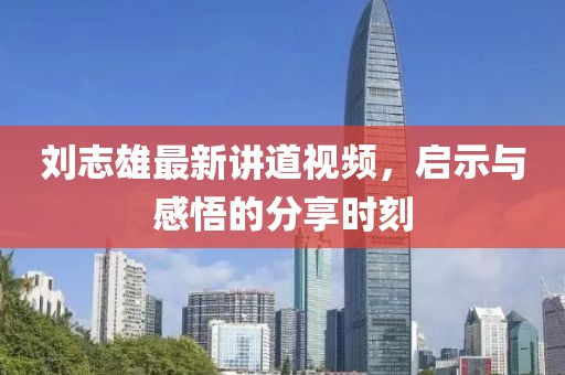 刘志雄最新讲道视频，启示与感悟的分享时刻