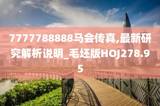 7777788888马会传真,最新研究解析说明_毛坯版HOJ278.95