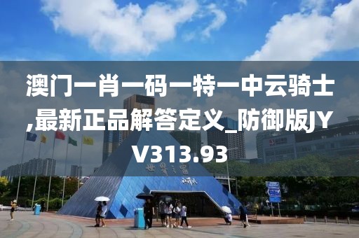 澳门一肖一码一特一中云骑士,最新正品解答定义_防御版JYV313.93