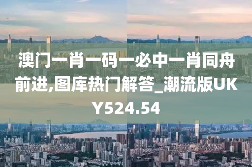 澳门一肖一码一必中一肖同舟前进,图库热门解答_潮流版UKY524.54
