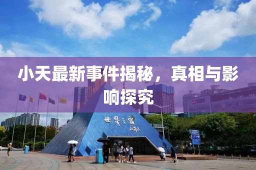 小天最新事件揭秘，真相与影响探究
