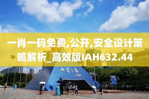 一肖一码免费,公开,安全设计策略解析_高效版IAH632.44