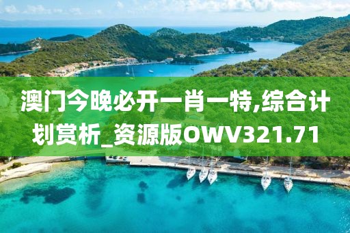 澳门今晚必开一肖一特,综合计划赏析_资源版OWV321.71