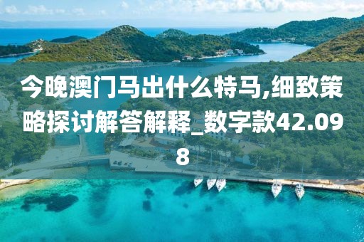 今晚澳门马出什么特马,细致策略探讨解答解释_数字款42.098