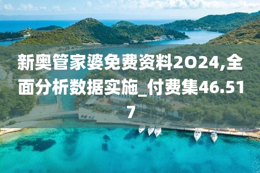 新奥管家婆免费资料2O24,全面分析数据实施_付费集46.517