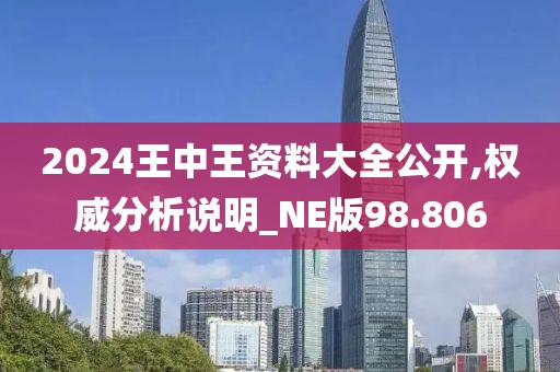 2024王中王资料大全公开,权威分析说明_NE版98.806