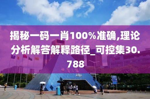 揭秘一码一肖100%准确,理论分析解答解释路径_可控集30.788