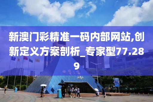 新澳门彩精准一码内部网站,创新定义方案剖析_专家型77.289