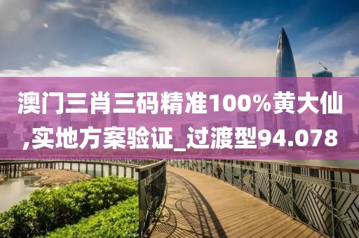 澳门三肖三码精准100%黄大仙,实地方案验证_过渡型94.078