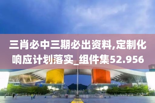 三肖必中三期必出资料,定制化响应计划落实_组件集52.956