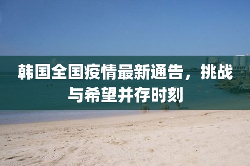 韩国全国疫情最新通告，挑战与希望并存时刻