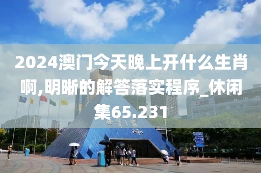 2024澳门今天晚上开什么生肖啊,明晰的解答落实程序_休闲集65.231