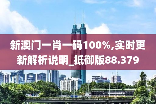 新澳门一肖一码100%,实时更新解析说明_抵御版88.379