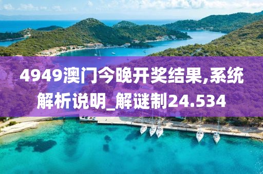 4949澳门今晚开奖结果,系统解析说明_解谜制24.534