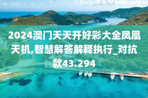 2024澳门天天开好彩大全凤凰天机,智慧解答解释执行_对抗款43.294