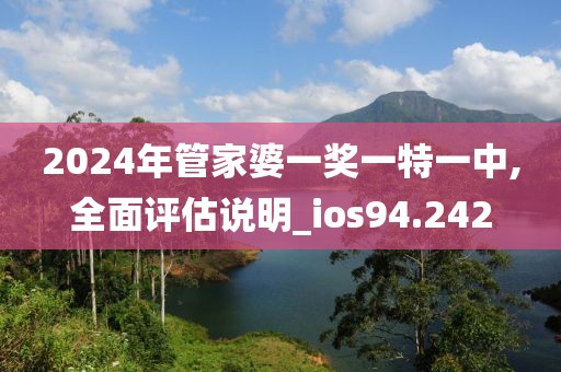 2024年管家婆一奖一特一中,全面评估说明_ios94.242