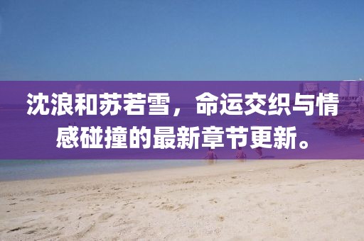 沈浪和苏若雪，命运交织与情感碰撞的最新章节更新。