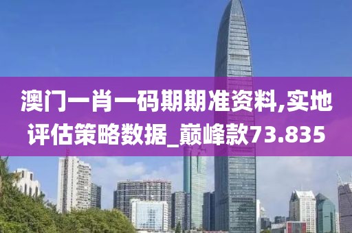澳门一肖一码期期准资料,实地评估策略数据_巅峰款73.835