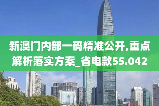 新澳门内部一码精准公开,重点解析落实方案_省电款55.042