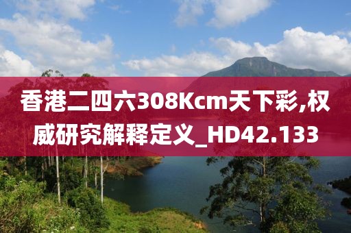 香港二四六308Kcm天下彩,权威研究解释定义_HD42.133