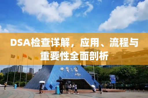 DSA检查详解，应用、流程与重要性全面剖析